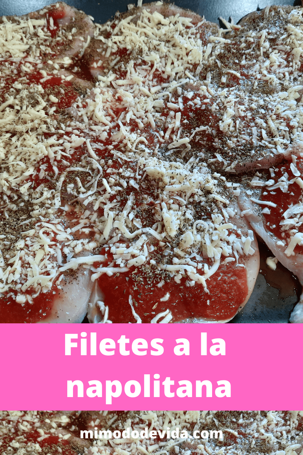 Receta Filetes a la napolitana