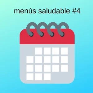 Menús semanales