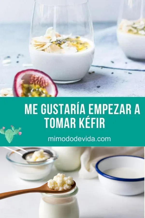 Preparación y cuidados del kéfir de leche