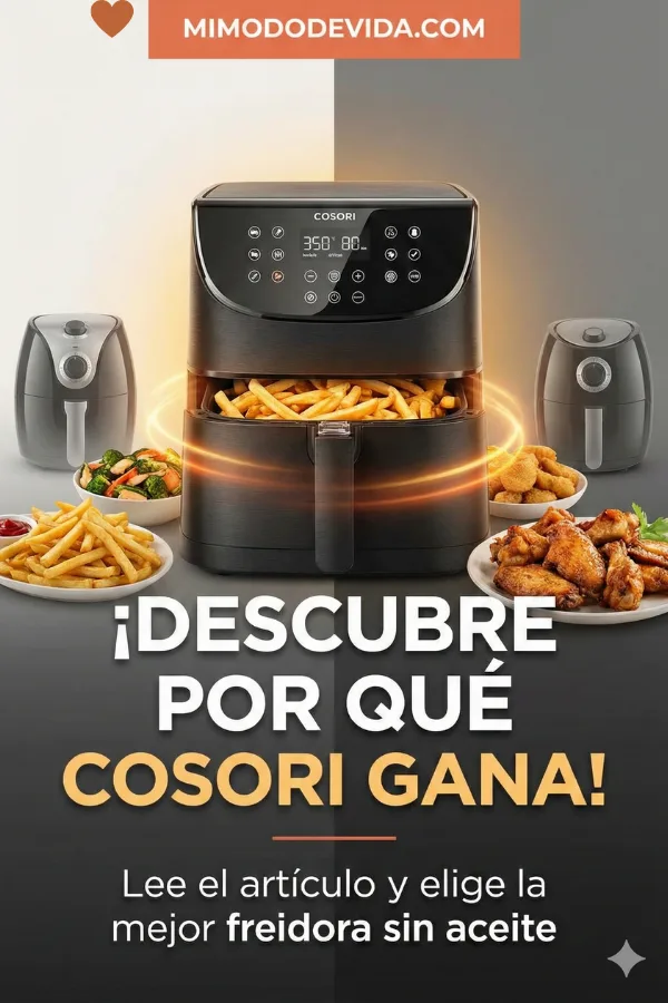 Por qué comprar una freidora Cosori