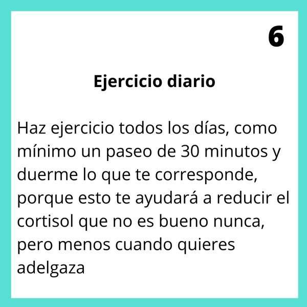 6º Tip para adelgazar sin esfuerzo, haz deporte