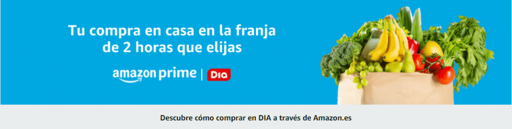 Compra supermercado Amazon
