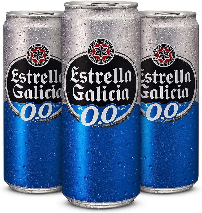 Estrella Galicia en Lata 00% cero alcohol