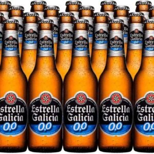 Cerveza sin alcohol en botella