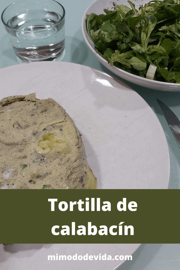 Tortilla de calabacín