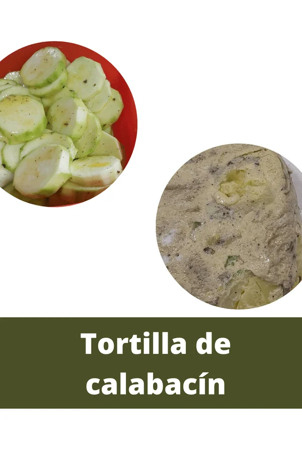 Receta Tortilla de calabacín