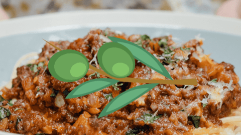 Receta Carne picada con aceitunas