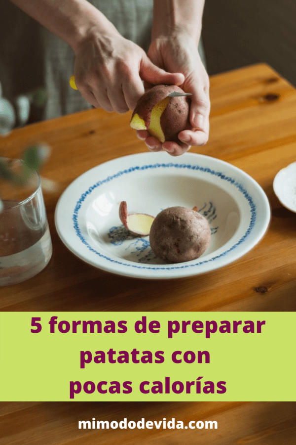 Receta Patatas sin calorías