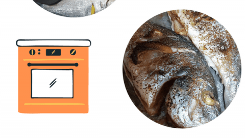 Receta Pescado al horno