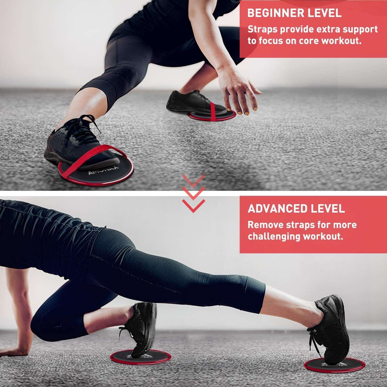 Sliders disc. 2 Discos de Deslizamiento de Doble Cara con tira de sujección. - Imagen 6