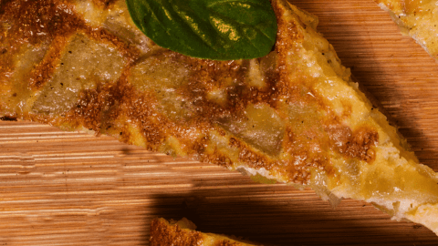 Receta Tortilla low carb de coliflor