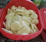 Patatas en vaporera Lekué