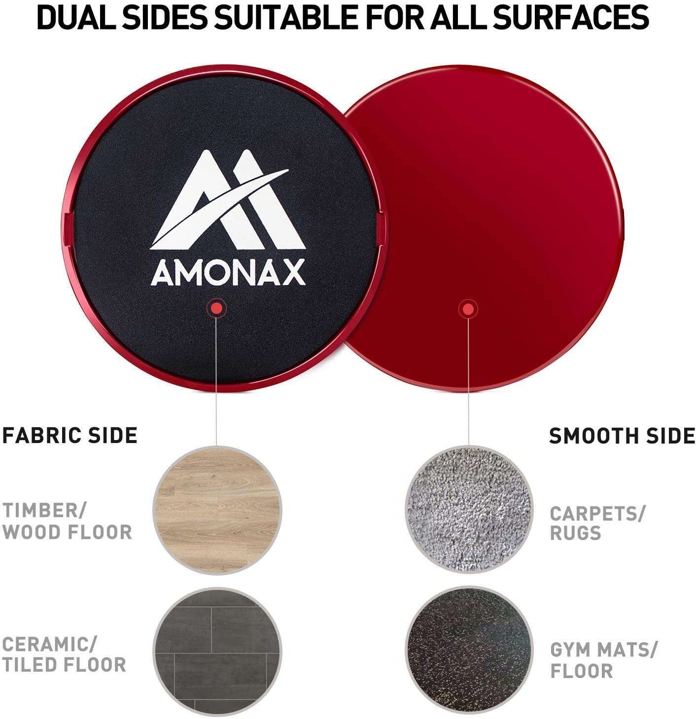 Sliders disc. 2 Discos de Deslizamiento de Doble Cara con tira de sujección. - Imagen 7