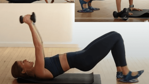 Cuerpo completo 25 minutos con discos y mancuernas