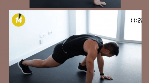 Hiit con Sergio Peinado ejercicio en casa