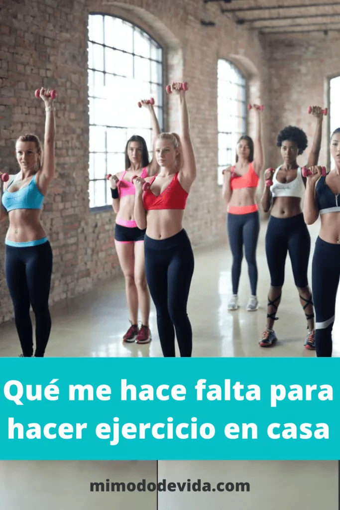 Qué me hace falta para hacer ejercicio en casa