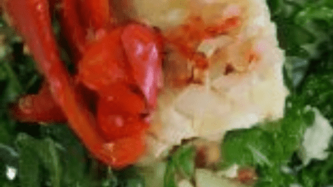 Receta de bacalao al horno con cebolla