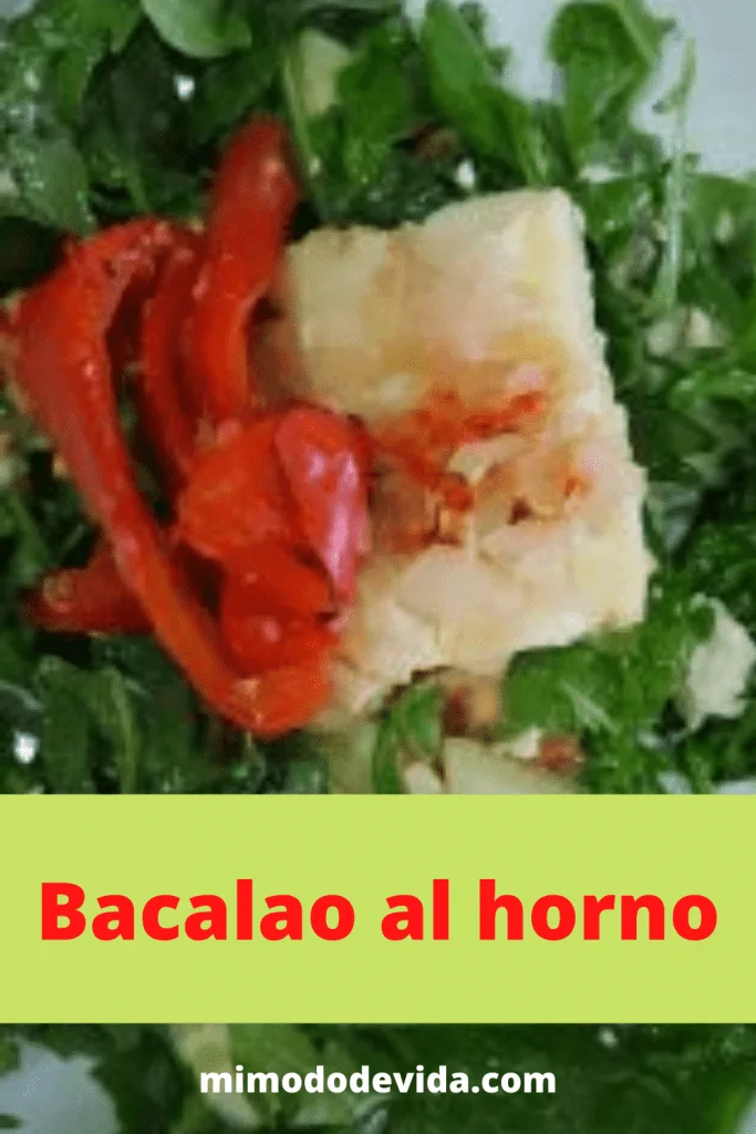 Receta de bacalao al horno con cebolla
