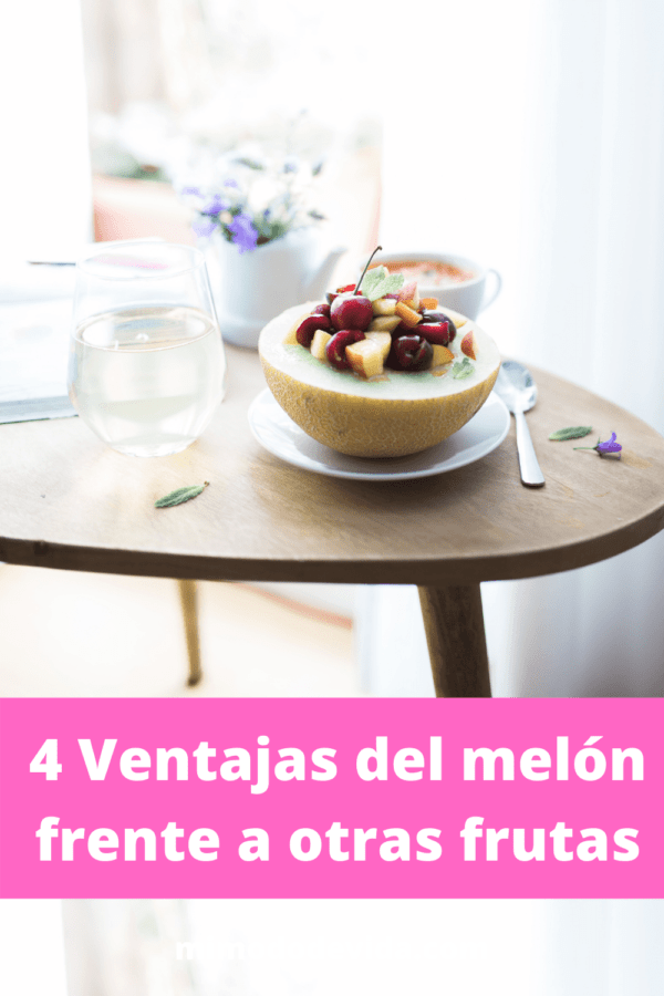 beneficios del melón para adelgazar frente a otras frutas