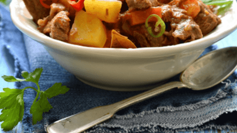 Receta CARNE EN LA OLLA A PRESIÓN