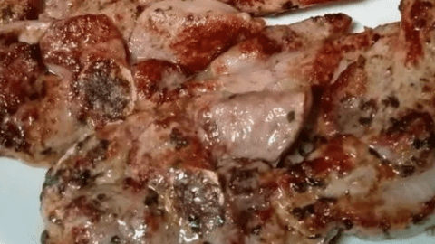 Receta Chuletas de pavo