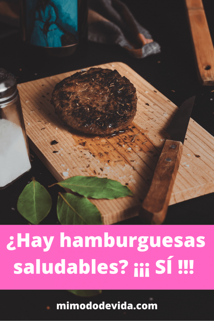 Receta Hamburgesas saludables