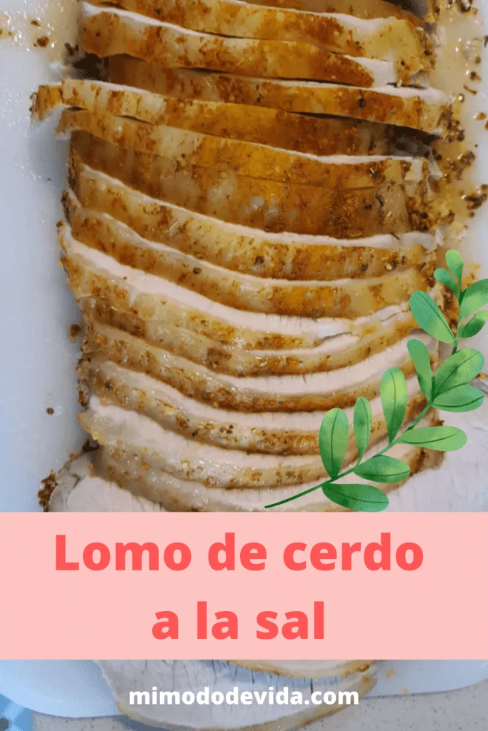 Receta Lomo de cerdo a la sal