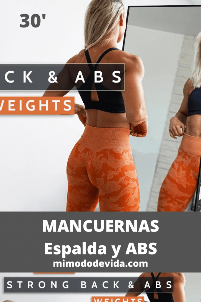 30 minutos ejercicio con mancuernas
