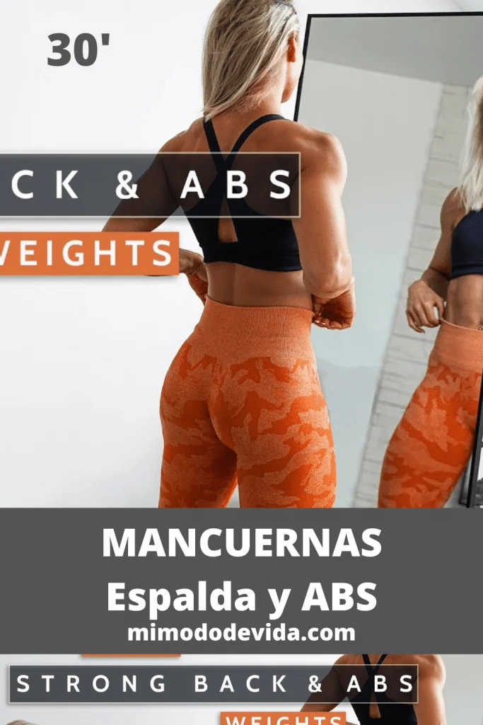 30 minutos ejercicio con mancuernas