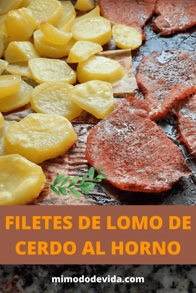 Filetes de lomo al horno