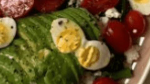 Ensalada sin cocinar nutritiva