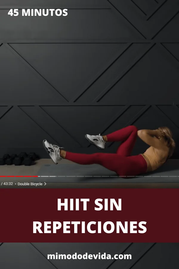 vÍDEO DE Entrenamiento Hiit sin repeticiones