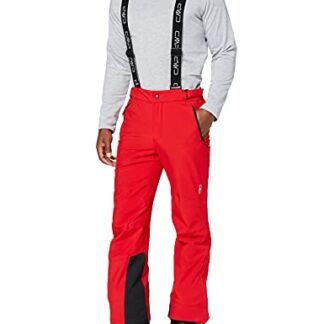 Pantalón de esquí para hombre, hombre, color rojo (ferrari)