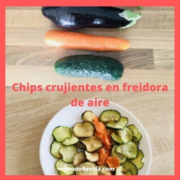 Receta en PDF de un aperitivo saludable y crujiente en la Freidora Cosori