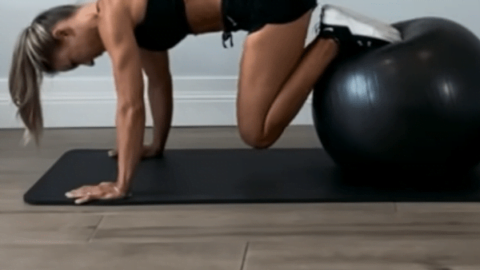 Abs con Fitball