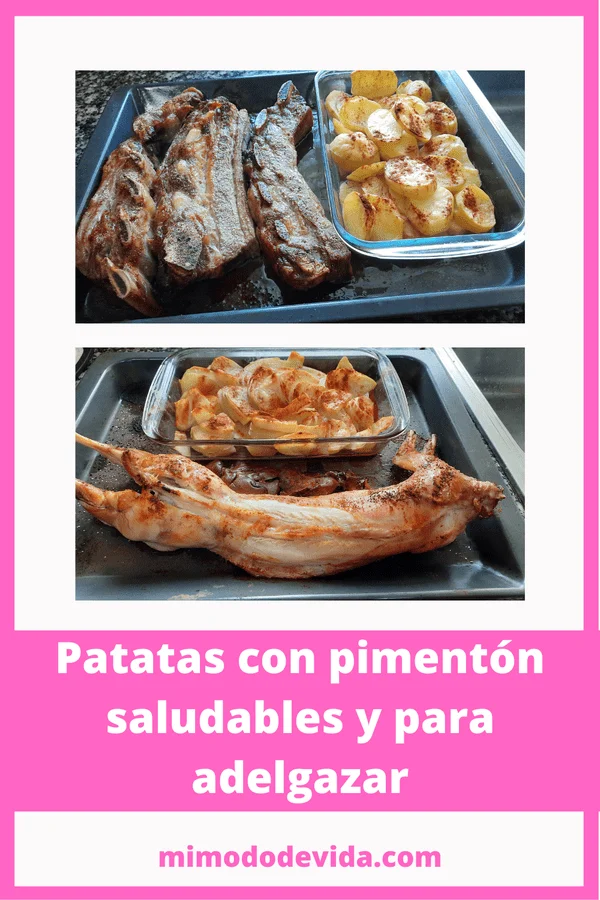 Patatas saludables para adelgazar con pimentón