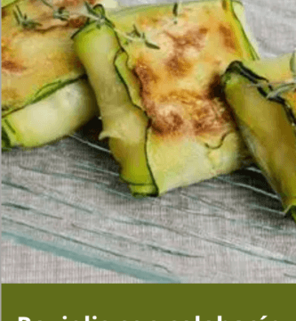 Receta keto low carb con calabacín