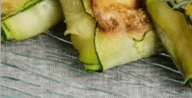 Receta keto low carb con calabacín