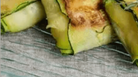 Receta keto low carb con calabacín