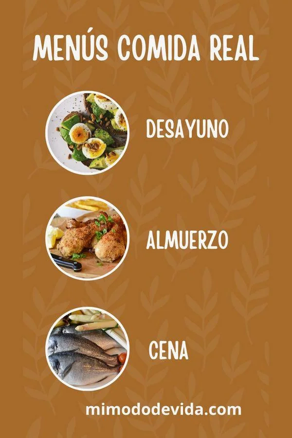 MENÚ COMIDA REAL