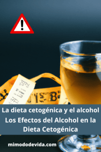 beber alcohol en dieta cetogénica