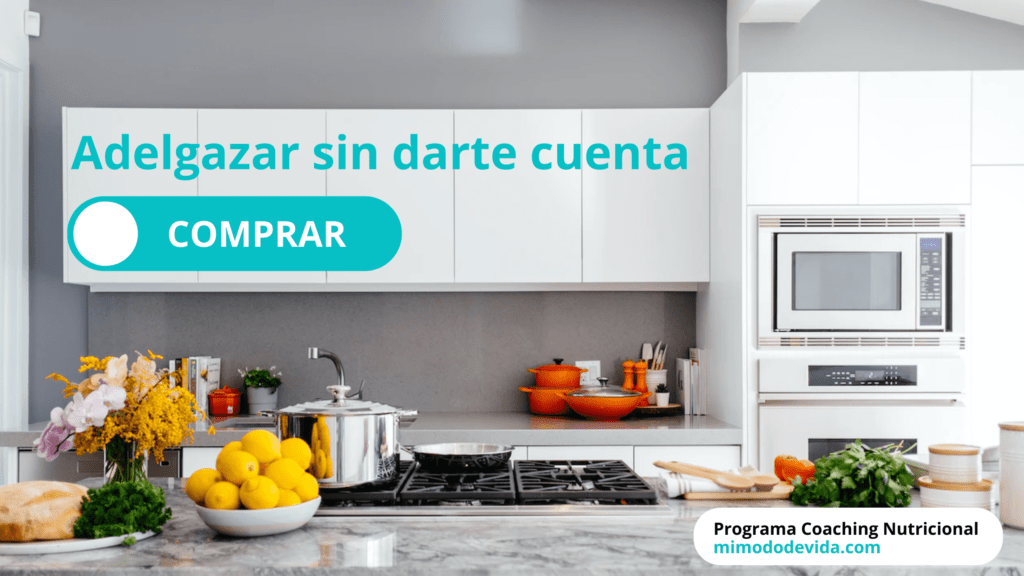 Coaching nutricional adelgazar sin darme cuenta