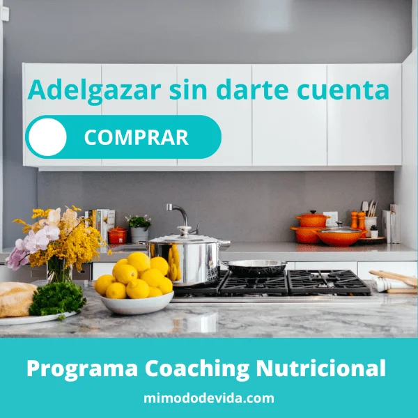 Programa Coaching Nutricional Adelgazar sin darte cuenta