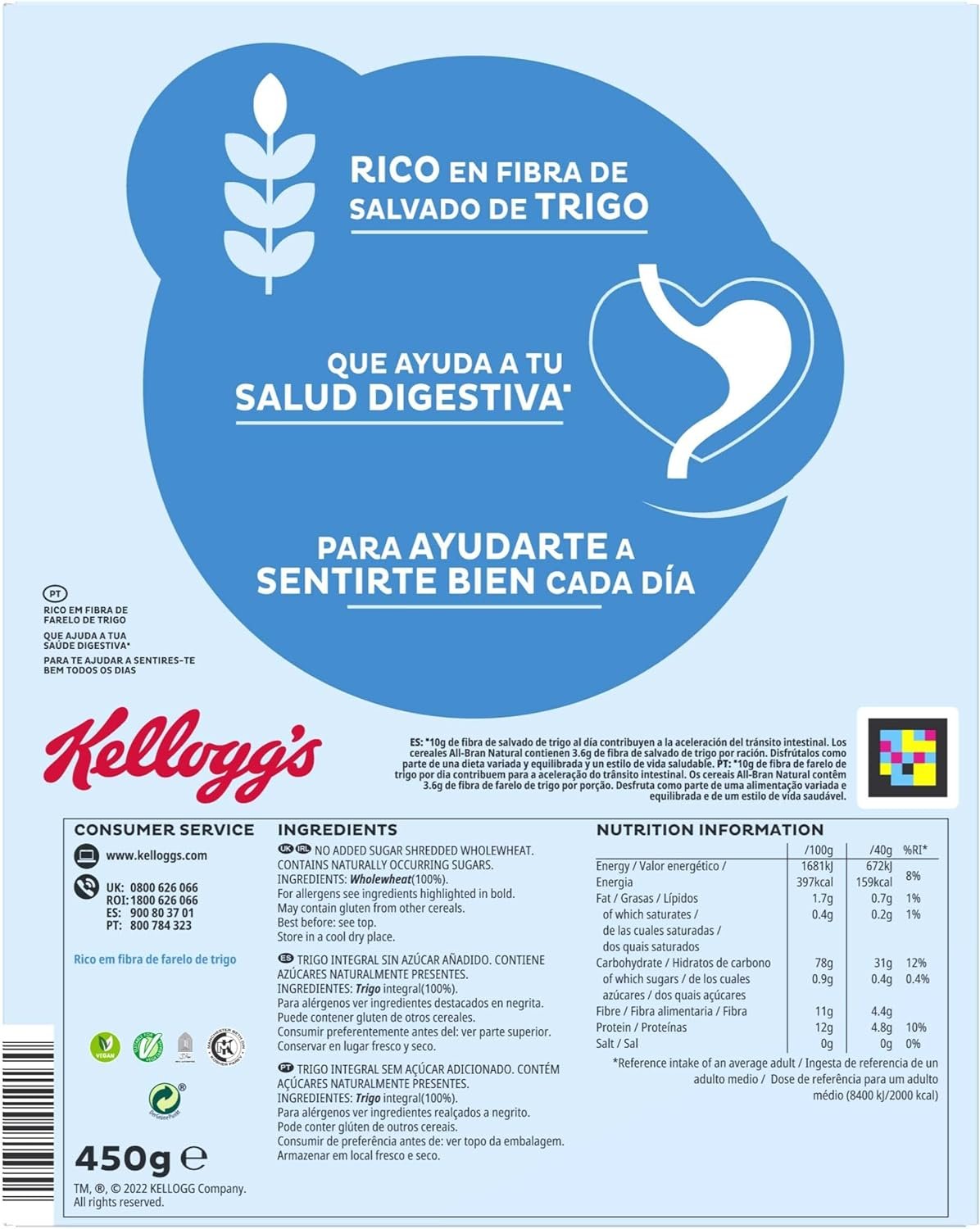 Kellogg's All Bran Natural 450g
