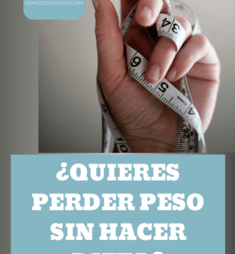 adelgazar sin dieta