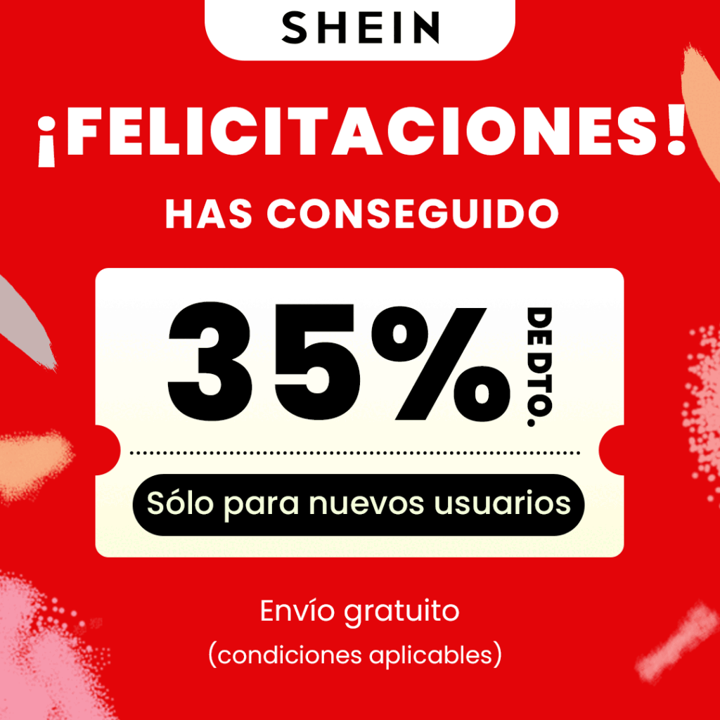 Descuento Shein usuario nuevo