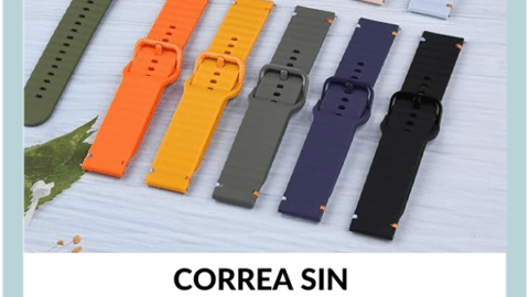 Corre asilicona reloj