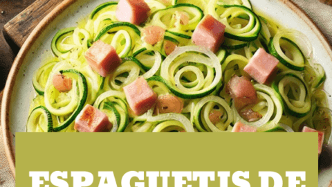 Espaguetis de Calabacín con Jamón: Una Receta Saludable y Deliciosa