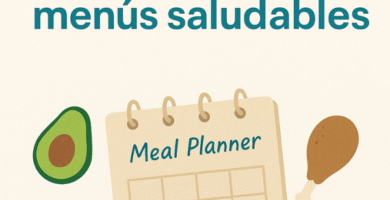 Planificador semanal de comida real