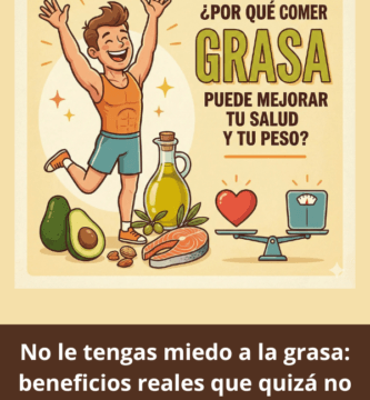 No tengas miedo a comer grasa